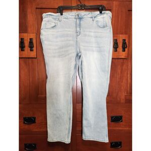 Laurie Felt Los Angeles Petite Acid Wash Jeans w/ Stretch Technology Size 2XP